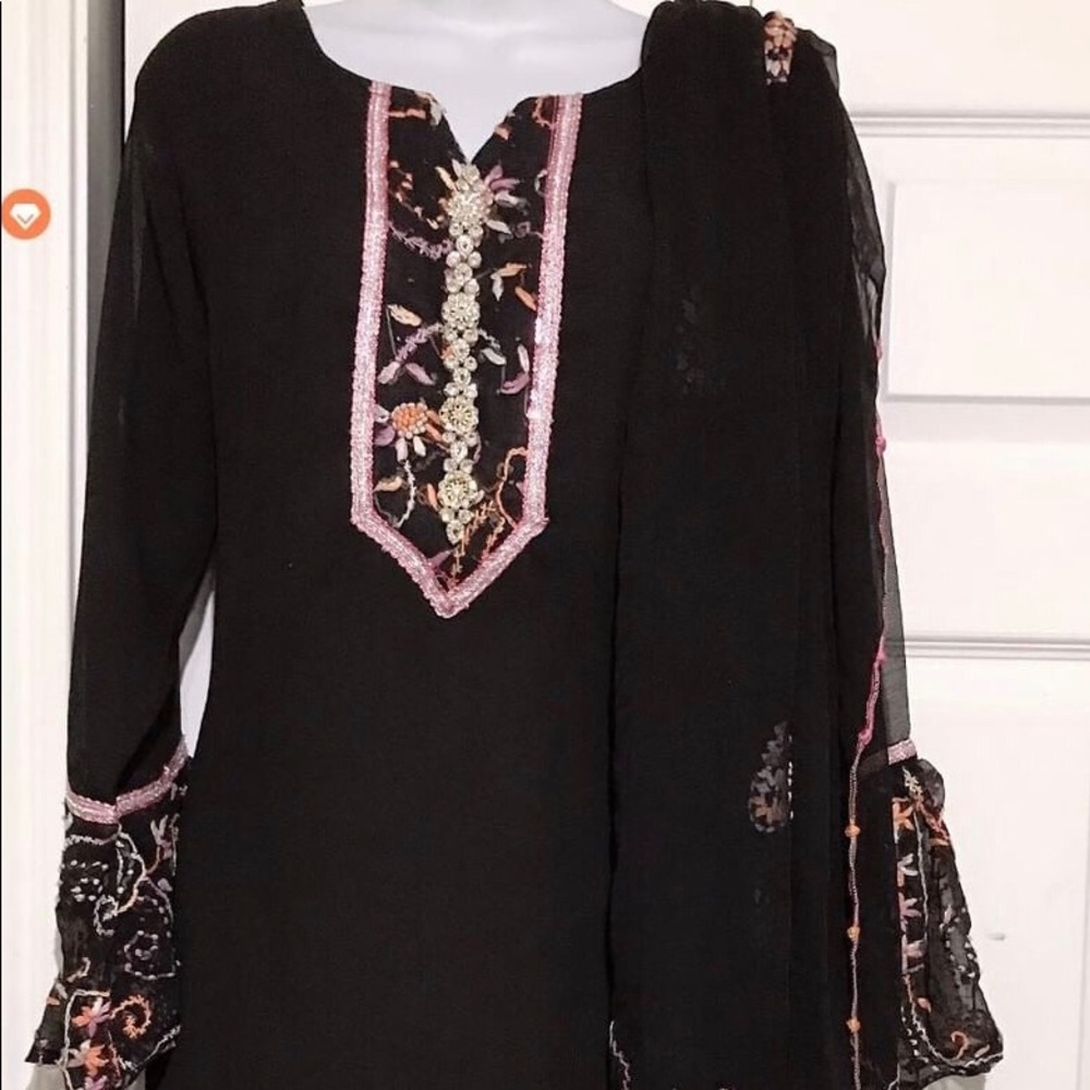 NWT 3pc Shalwar Kameez pakistani dresses indian - Picture 5 of 8